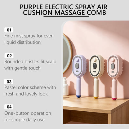 Electric Air Spray Massage Hair Comb